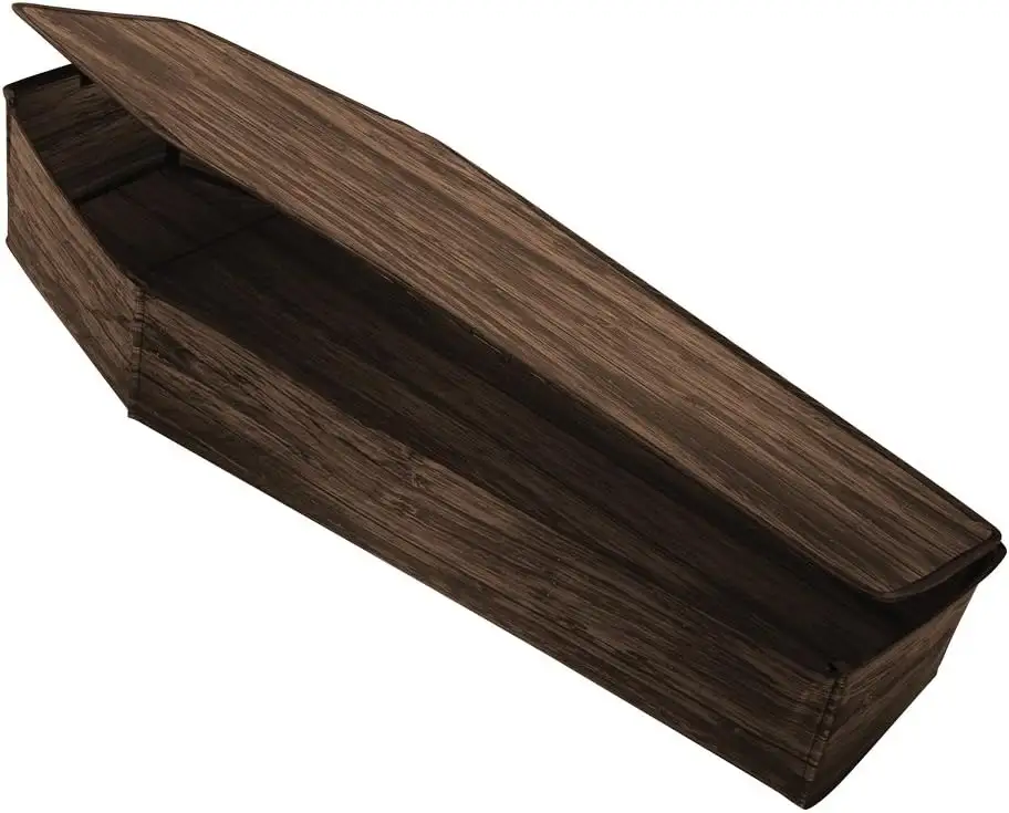 wooden coffin box Unfinished Wood Coffin Shaped Boxes wooden storage organizers