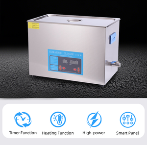 Máy làm sạch siêu âm kỹ thuật số 60W 2-30L Máy làm sạch siêu âm cho đồ trang sức ghi âm PCB Phòng thí nghiệm làm sạch phụ tùng ô tô - Product Image 3