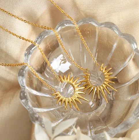 Модный Универсальный особняк звезда кулон нишевый дизайн популярное женское ожерелье оптом аксессуары из титановой стали