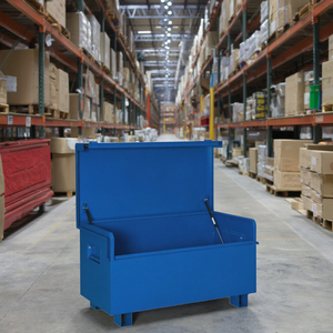 重型钢制工地工具箱柜定制尺寸车库用铁工具箱 - Product Image 6