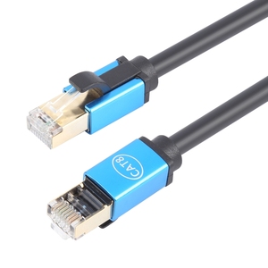 Commercio all'ingrosso cavo Ethernet 1m CAT8e in rame puro interruttore per Computer Router Ethernet rete LAN cavo RJ45 connettore cavo Internet - Product Image 1