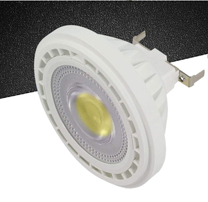 超亮9-15w AR111发光二极管灯泡G53 GU10底座聚光灯12v-265v AR111筒灯可调光灯嵌入式吸顶灯光源