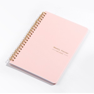 Free Sample A5 Spiral Style Weekly Planner Agenda 52 Weeks <strong>with</strong> Non-<strong>Dated</strong> Do List Paper PP Cover Journal <strong>Notebook</strong> for School Use - Product Image 3