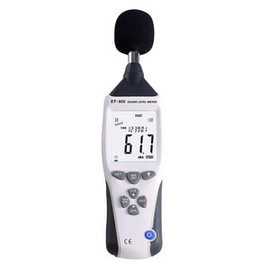 Medidor de nivel de sonido profesional con registrador de datos, probador de decibelios dB de ruido con interfaz USB y retroiluminación LCD automática, 1 unidad - Product Image 1
