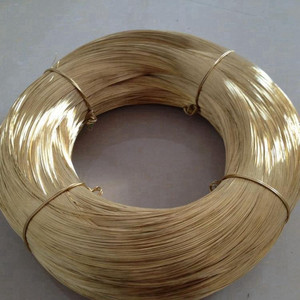 H65 H70 Semi Hard Brass <strong>Wire</strong> 0.25mm Hard Brass <strong>Wire</strong> Straightening, <strong>Flattening</strong> and Chamfering Processing
