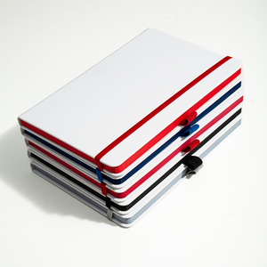 Custom Logo Printed Office School Supplier A5 Pu Leather Diary Custom Logo Hardcover Writing Journal <strong>Notebook</strong> <strong>With</strong> Elastic Band - Product Image 1