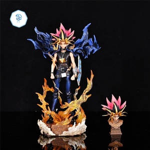 プレミアムエディションYu-Gi-OhダブルヘッドのAtumダークYugiリターンズGKモデル像フィギュアPVCミリタリートイフローズンスタイル - Product Image 1