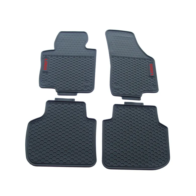 Personalizzato anti rilievo di slittamento e auto impermeabile pavimento in pvc tappetino di gomma per auto VW VOLKSWAGEN PASSAT B6