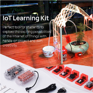 K12 IOT Learning Kit con il concetto di messa a fuoco Scratch WLAN IoT Platform Server connessione WiFi APP inventore Design Kit di robotica