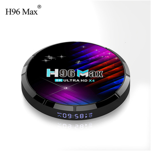 Latest Android 11 <strong>STB</strong> 2g4gRAM 16g32g64gROM Set Top Box H96 Max X4 Dual WIFI TV Box