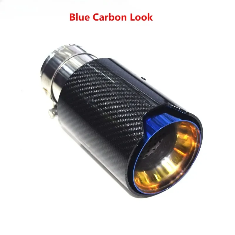 Aspect carbone bleu