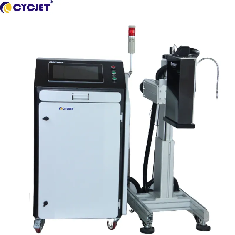 CYCJET CH702UV stampante a getto d'inchiostro online di grandi caratteri per lamiera zincata/macchina di codifica a getto d'inchiostro in lamiera d'acciaio