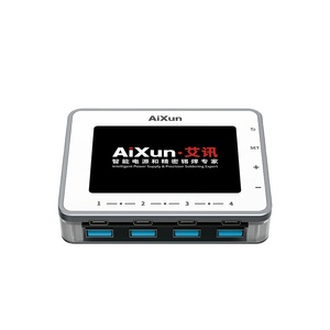 AiXunPF26マルチチャンネルインテリジェント急速充電デジタルディスプレイUSBマルチポート充電器複数のプロトコルと互換性があります - Product Image 1