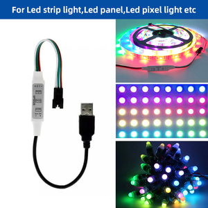 Мини DC5 24 В 3-клавишный пиксельный светодиодный контроллер для Magic RGB WS2811 WS2812 - Product Image 2