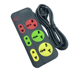 New Style Sell Well <strong>3</strong>-5way with Usb Plug Power Cord 2m <strong>Multi</strong>-<strong>functional</strong> <strong>Socket</strong> Meters Can Be Customized - Product Image 1