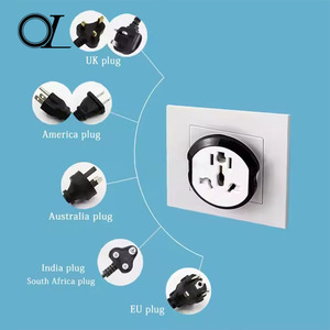 OL Auf Lager Universal zu EU Stecker adapter Multifunktions 3500W 16A Steckdose Reise adapter buchse - Product Image 2