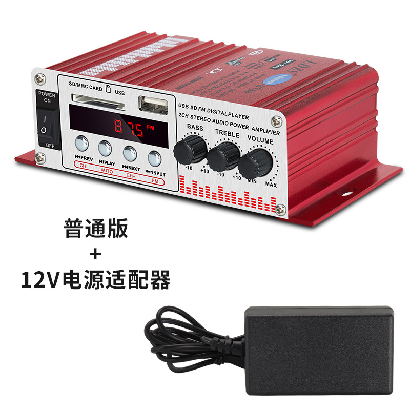 Bt888 bluetooth autónomo con pantalla fuente de alimentación de 12v