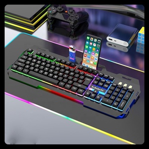 Wholesales Mechanical Feel <strong>Keyboard</strong> Mouse Kit USB Wired 104 Keycaps <strong>Computer</strong> <strong>Keyboard</strong> Gaming <strong>Keyboard</strong> for Pc <strong>Computer</strong>