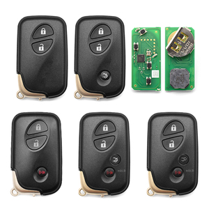 Venta al por mayor VVDI L-exus T-oyota 4D Smart Remote Auto Keys PCB con 3 botones L-exus Key Control Shell para programación de llaves - Product Image 4