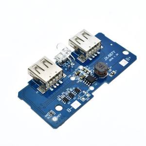 5V2Aステップアップブースト電源モジュール18650パワーバンク充電器モジュール充電回路基板デュアルUSB出力1A入力 - Product Image 2
