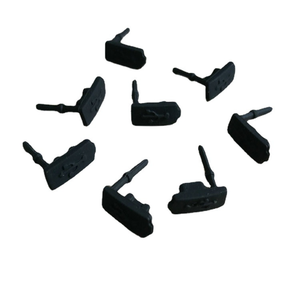 电子配件Usb C防尘塞定制硅橡胶微型Usb或C型Usb防尘盖插头带钩 - Product Image 4