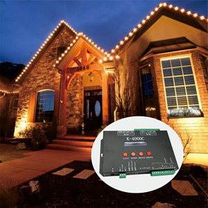 Aglare K-4000C SD-карта пиксельный светодиодный контроллер SPI DMX DC5V DC12-24V программируемый Rgbw светодиодный контроллер света - Product Image 1