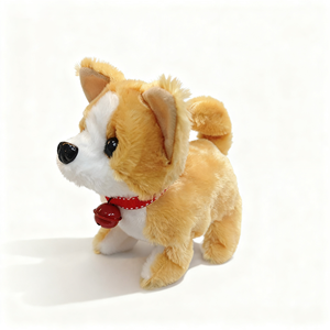 Furry Electric Toy Puppy, lebensecht, kann laufen und bellen, geeignet für Kinder und Haustiere. - Product Image 4