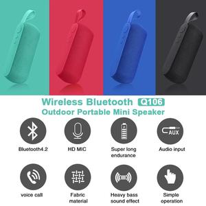 Altavoz portátil Bluetooth Altavoz inalámbrico Mini sistema de sonido Columna estéreo 3D Caja de altavoz Boombox para exteriores Soporte TF FM Aux - Product Image 5