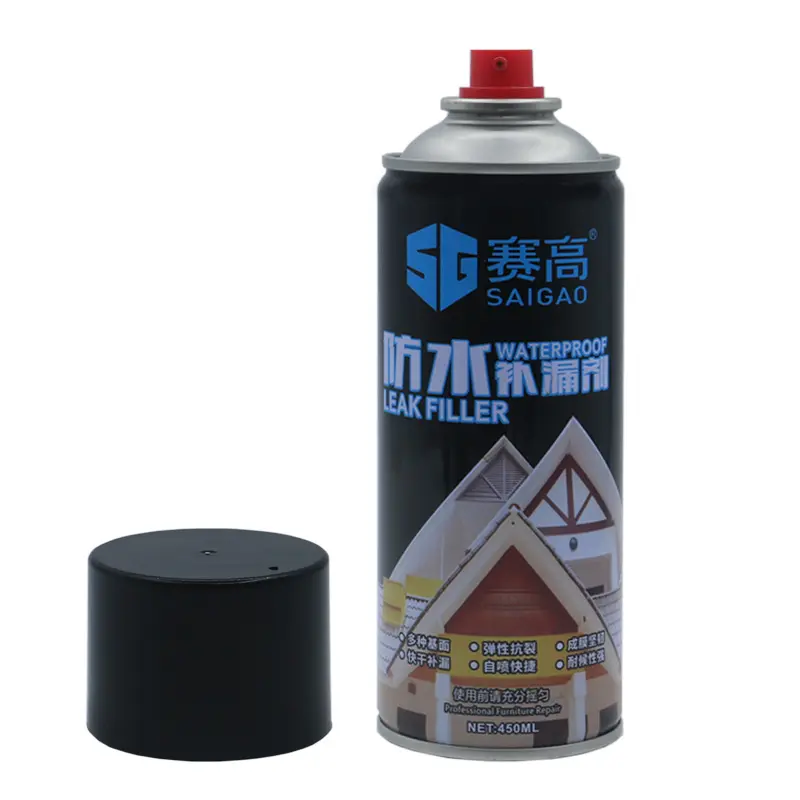 Mastic d'étanchéité anti-fuite, Spray de revêtement imperméable pour fuite de toit