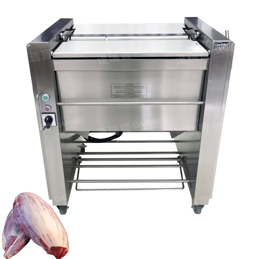 2023 nóng bán fascia miễn phí đứng skinning Máy thịt bò cạo slicing máy cho thịt lợn