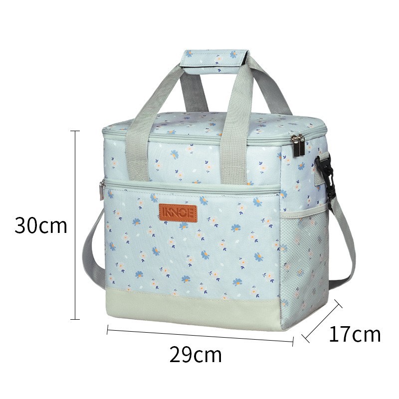 005 sac isotherme-amazon petite fleur bleu clair