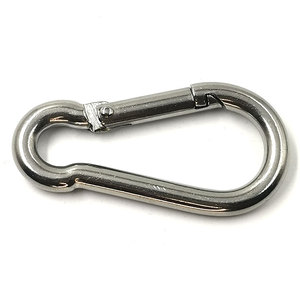 304 Thép Không Gỉ Carabiner Snap Mùa Xuân Móc Ngoài Trời D Vòng Chuỗi Liên Kết Nhanh Chóng Khóa Fastener - Product Image 6