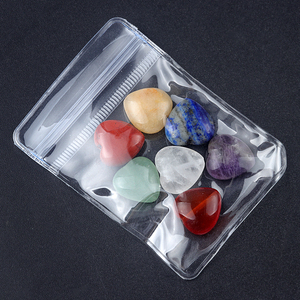 7Pcs DIY <span class=keywords><strong>Chakra</strong></span> Pha Lê Vòng Cổ Vòng Đeo Tay Hình Trái Tim Đá Quý 14Mm Bảy <span class=keywords><strong>Chakra</strong></span> Loose Hạt Chữa Bệnh Năng Lượng Trang Sức Bộ - Product Image 6