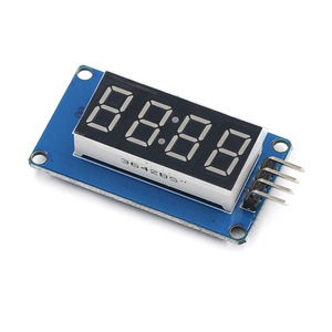 TM1637 4-Bits Digital LED-Display-Modul für Arduino 7 Segment 0,36 Zoll Uhr RED Anodenröhrchen-Vier-Serie-Laufwerk-Pack