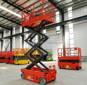 <strong>Load</strong> 230KG Customized Self Propelled Scissor Lift Track Type Scissor Lift for Aerial Scissor Type <strong>Platform</strong> Hydraulic Elevator - Product Image 2