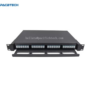 MPO/MTP Fibra óptica Patch Panel Frame Rack Mount MPO Cassette Module 1U 19 pulgadas 8 ~ 288 Core - Product Image 3