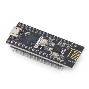 Placa Micro USB Nano para Arduino Nano V3.0, ATmega328P, QFN32, 5V, 16M, CH340, integrada, 2,4G + NRF24l01, inalámbrica