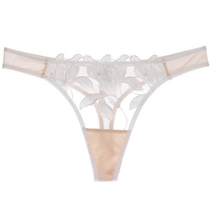 Custom Logo Sexy Womens Lace Thongs Young Girl Stylish Black Lace Sheer <strong>Transparent</strong> <strong>G</strong>-<strong>String</strong>