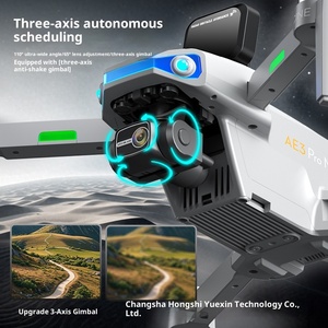 Ae3pro Max cho người mới bắt đầu thân thiện với 6km phạm vi có thể gập lại laser điều khiển từ xa sáu trục chống rung 8K HD không người lái trên không động cơ không chổi than - Product Image 3