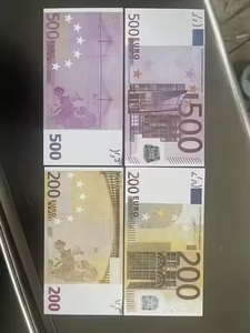 カスタマイズされた現実のさまざまな宗派をコピーする小道具ユーロ通貨映画小道具現在ユーロ - Product Image 6