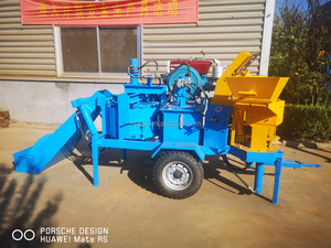 M7MI TWIN HY Fully Automatic Eco Soil Mud Clay <strong>Interlocking</strong> Bricks <strong>Block</strong> Making <strong>Machine</strong> in Kenya - Product Image 6