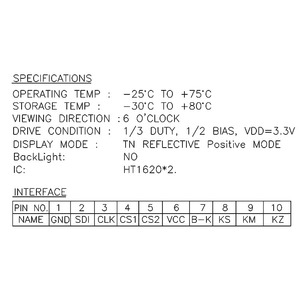 Werksverkauf Anpassung Segment code COB LCD-Anzeige modul mit HT1620 IC SPI-Schnitts telle für Durchfluss messer regler