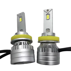 Yüksek güç RGB Led far ampulü APP kontrol renkli Led ampuller H1 H11 H7 H4 araba far - Product Image 2