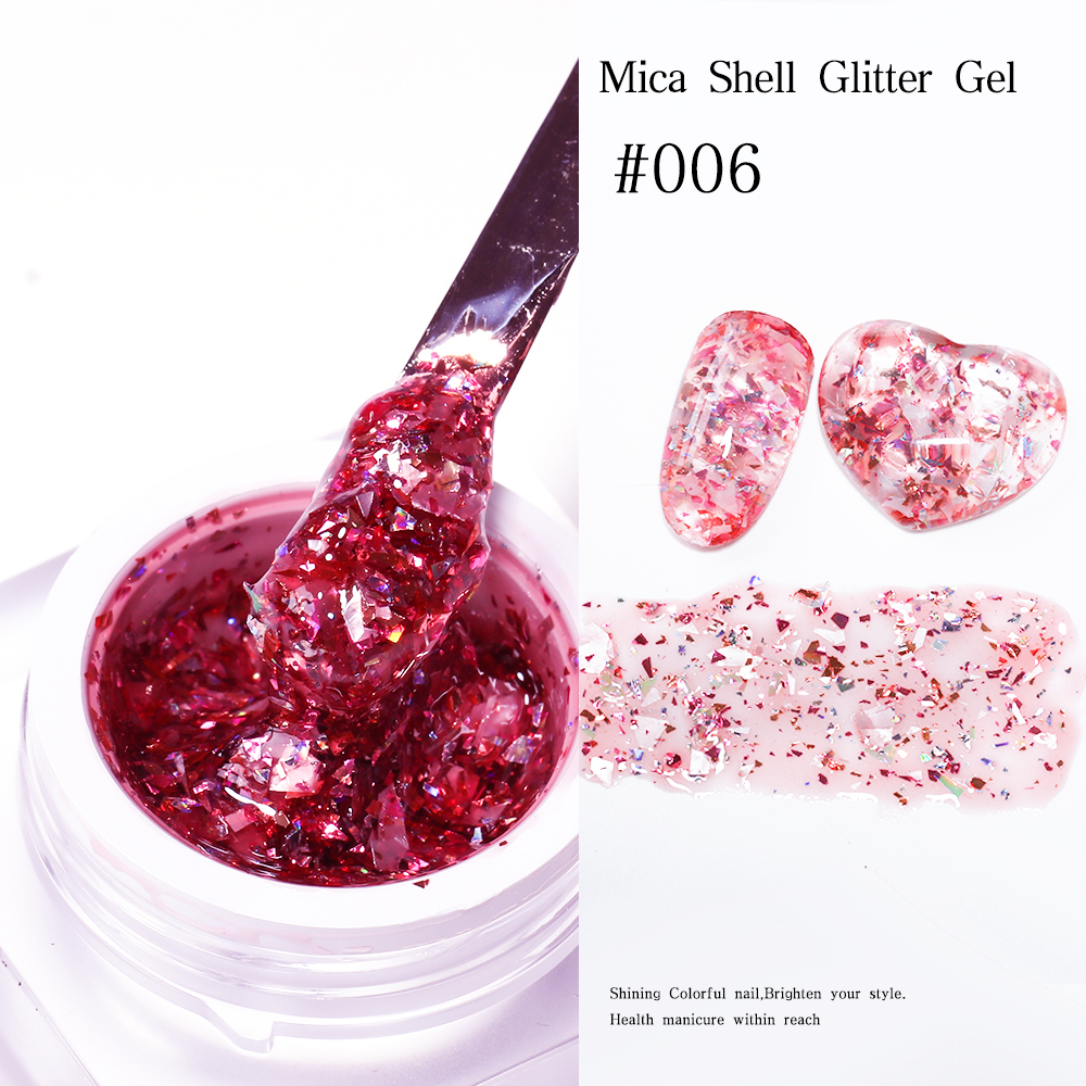 Nouveau gel pailleté#06