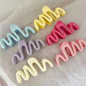 批发花式发爪韩版大号发爪夹彩色女发爪 - Product Image 2