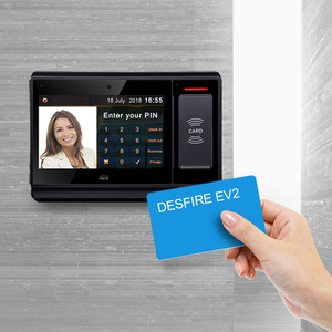 7&quot; Touch Screen <strong>Linux</strong> Time Attendance <strong>System</strong> Biometric Recognition RFID Attendance Machine <strong>with</strong> SDK