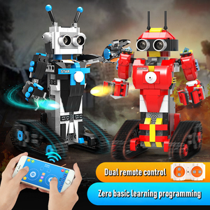Hot Selling kreative intelligente Programmierung Baustein Roboter Dampf Pädagogische Geschenke Spielzeug - Product Image 2