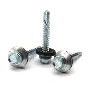 Factory Price ST4.2 Self-Drilling Screws Zinc Coated Hex Head Screws for Quick and Efficient <strong>Fixing</strong> in Construction - Product Image 1