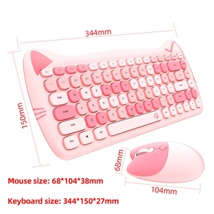 Factory Direct Supply <strong>Mouse</strong> and <strong>Keyboard</strong> 2.4ghz Connection&amp;optical <strong>Mouse</strong> New Original Colorful Wireless <strong>Keyboard</strong> <strong>Mouse</strong> Combos - Product Image 6