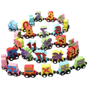木の数字は数学計算の学習のためのトラックレストレインを訓練します - Product Image 1
